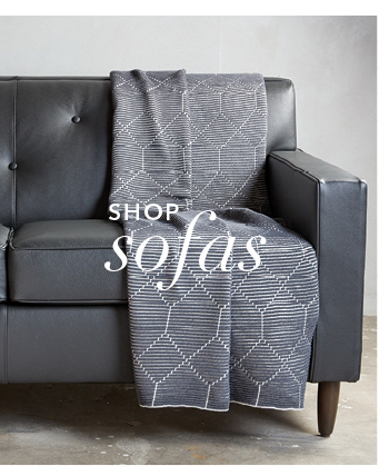 Shop leather sofas