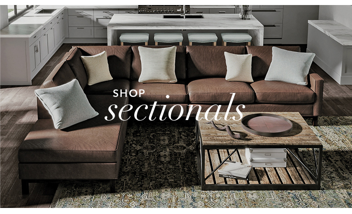 Shop leather sectionals