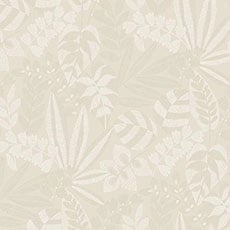 Taupe swatch Palma Floral Wallpaper