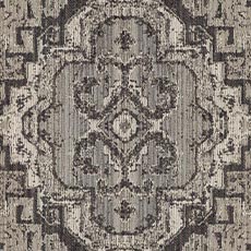 view swatch Kenji Charcoal (90354): global chenille pattern Kenji Fabric