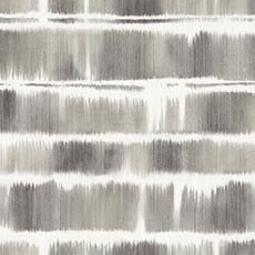 Silver/Black swatch Annette Tie-Dye Shibori Wallpaper