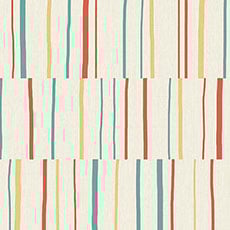 Ivory/Orange/Ocean Blue swatch Jayda Wallpaper