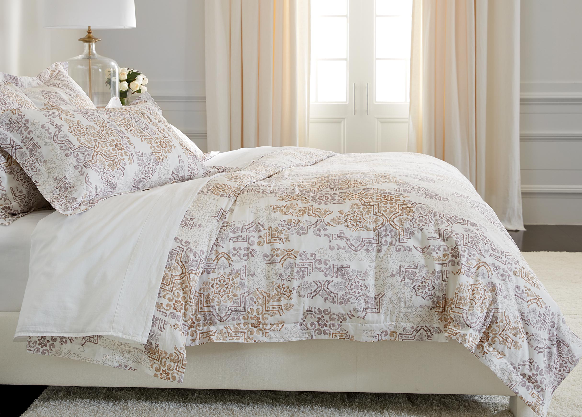 Arcelia Printed Duvet Cover Bedding Ethan Allen