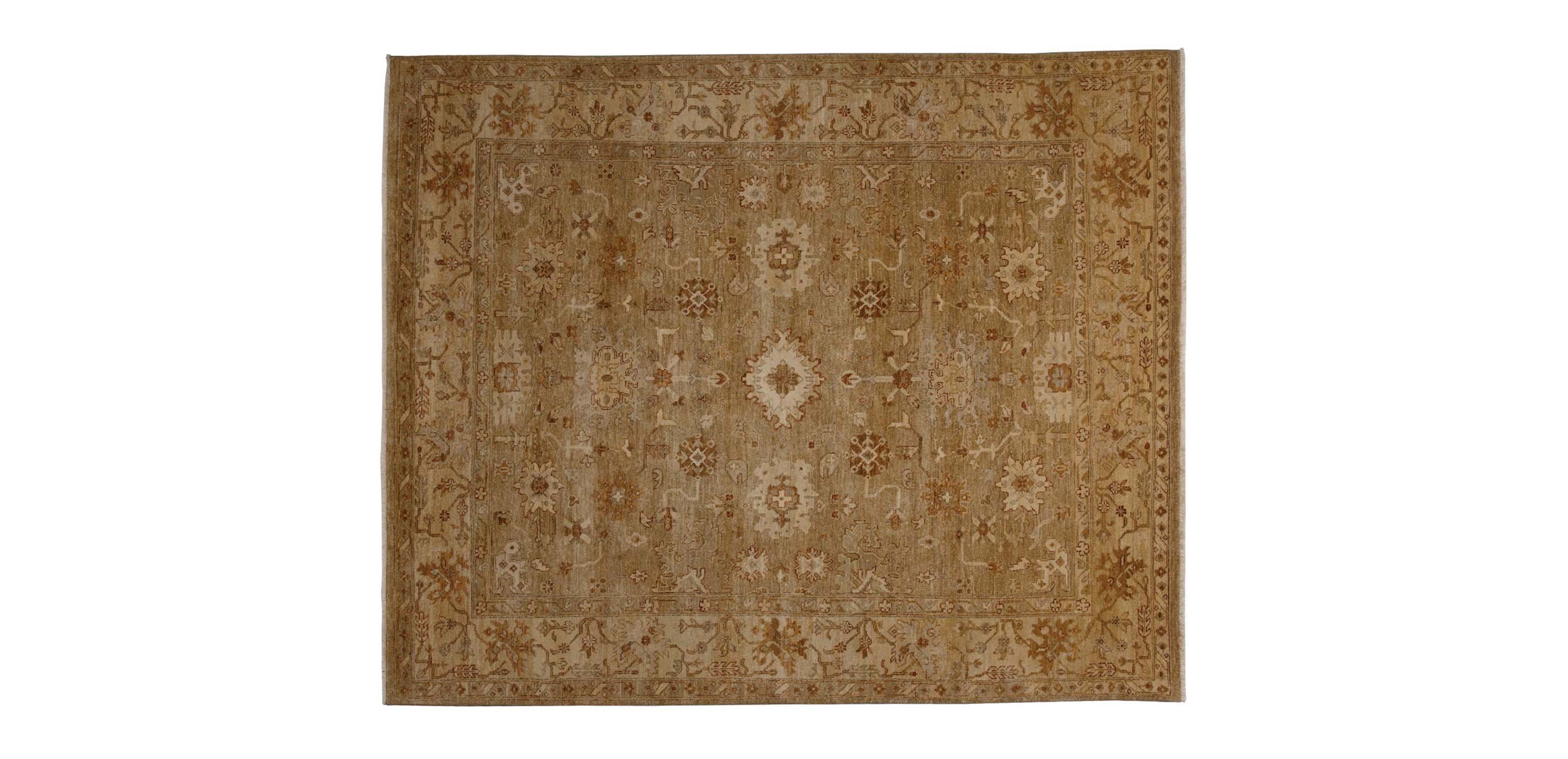 Oushak Rug, Light Gold/Ivory | Traditional Patterned Rugs | Ethan Allen