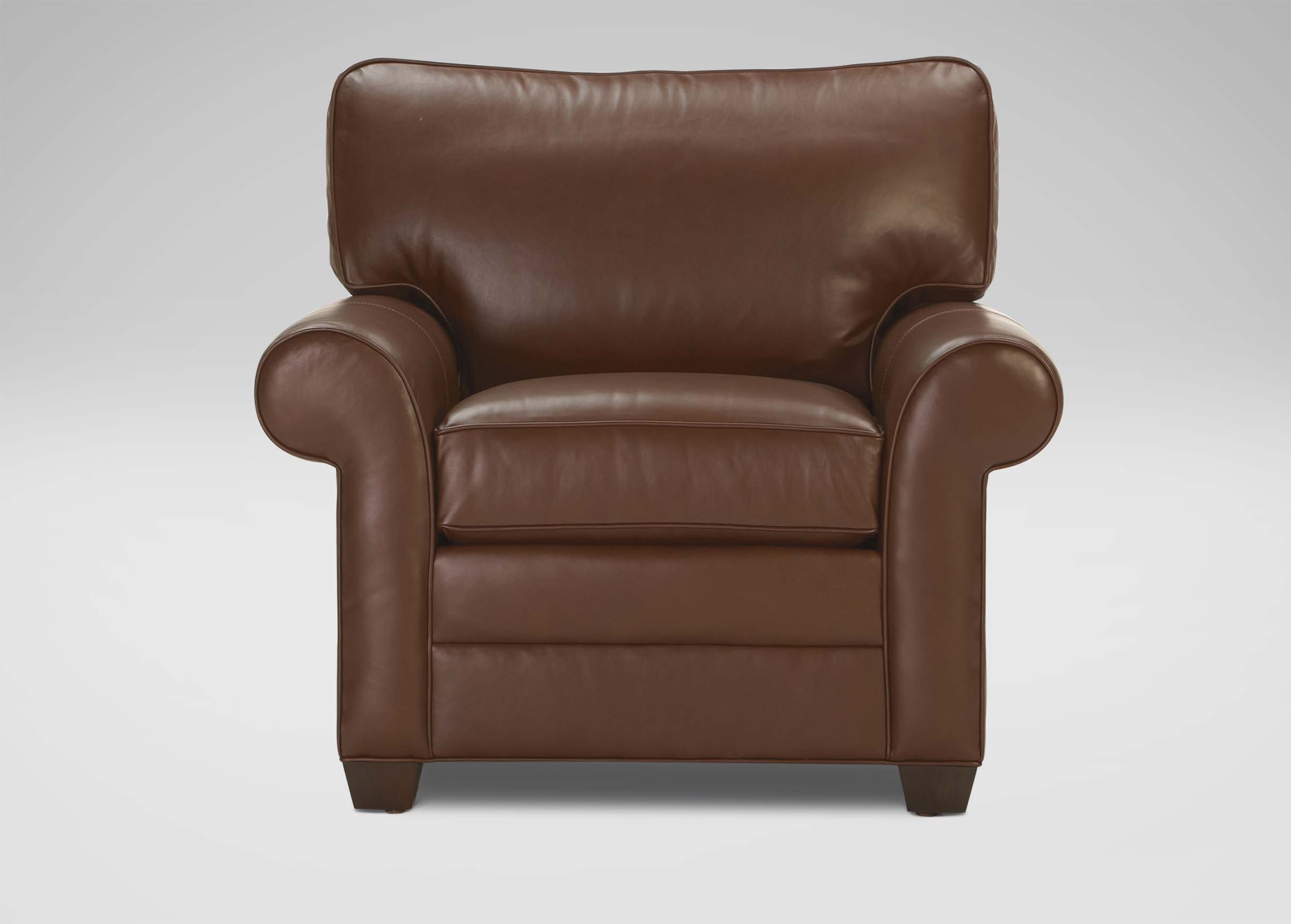 RollArm Leather Chair Chairs & Chaises