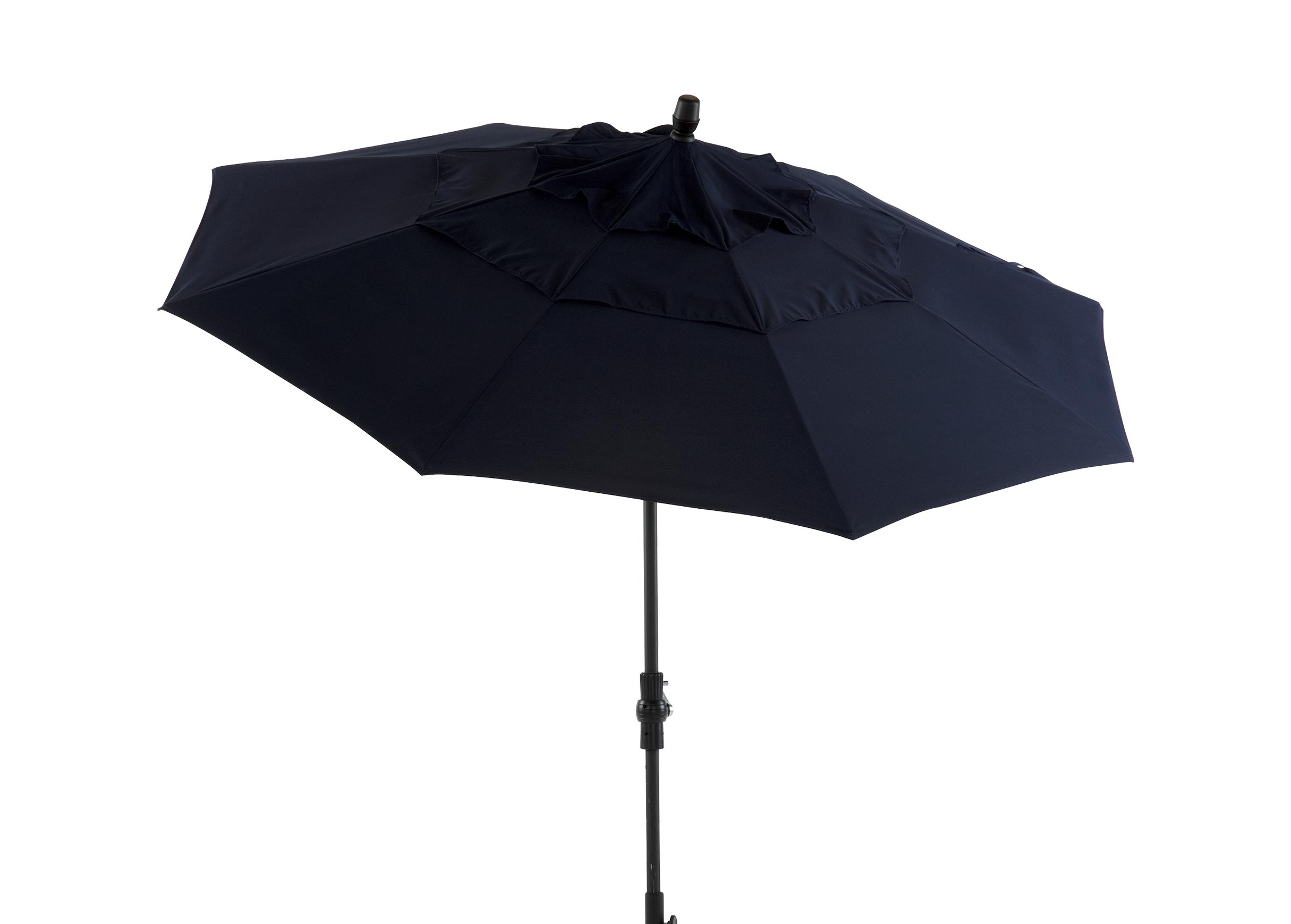 Indigo Round Market Umbrella UMBRELLAS & STANDS Ethan Allen