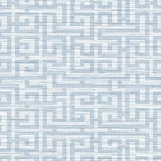 Blue swatch Wamego Textured Wallpaper