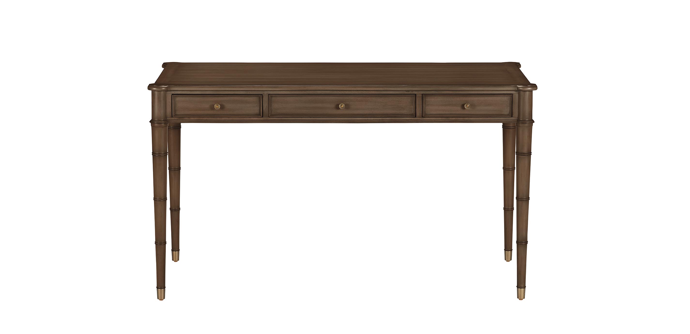 Custom Turret-Corner Wooden Home Office Desk | Ethan Allen