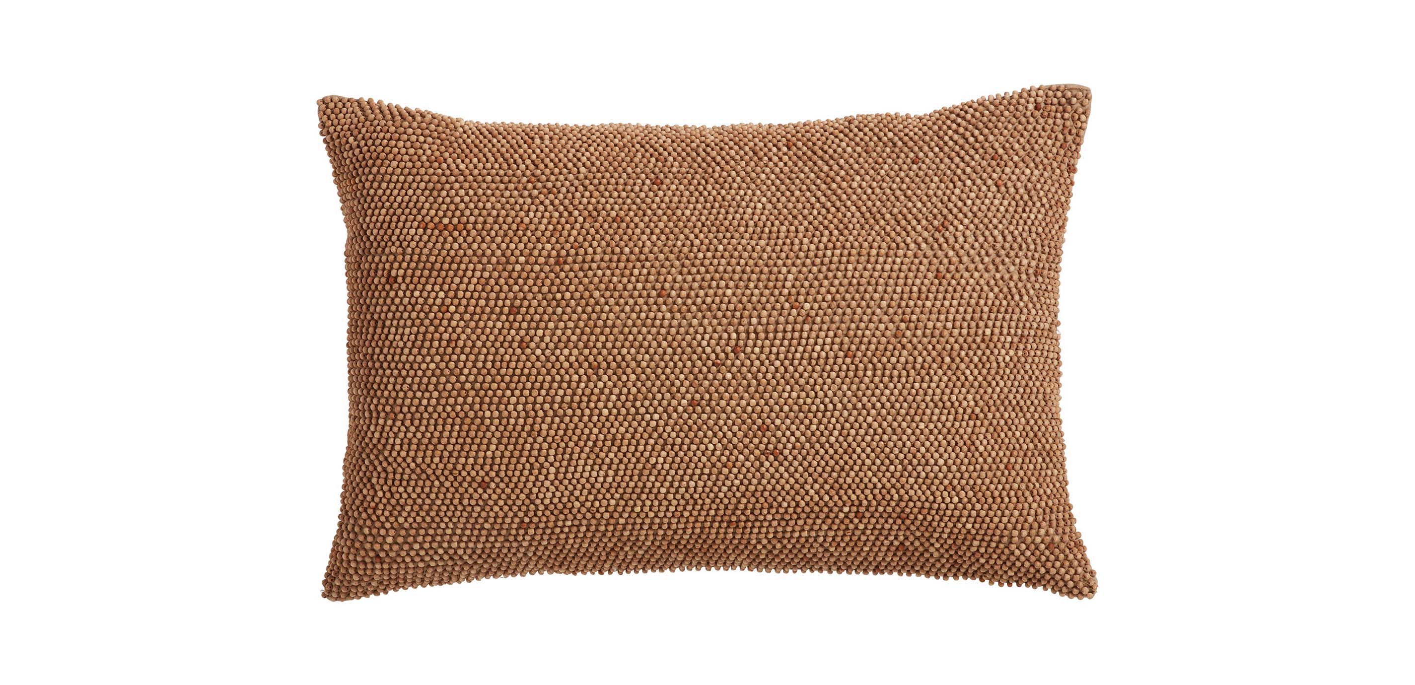 Wood Beaded Pillow Ethan Allen