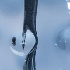 Blue swatch Tino Glass Table Lamp