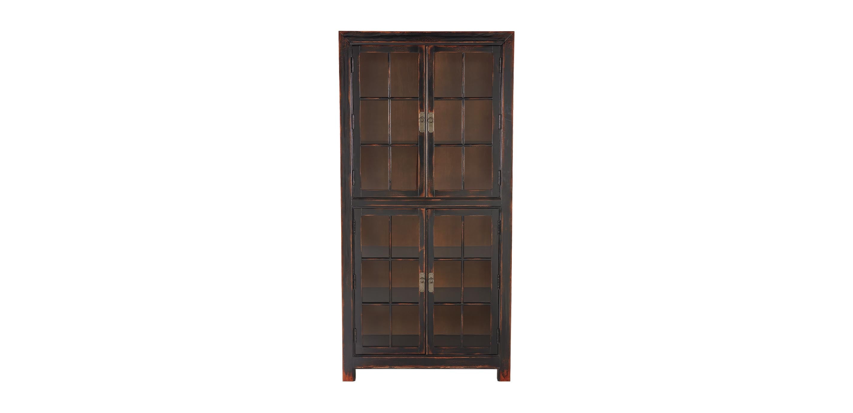 Ming Tall Display Cabinet | Asian Display Cabinet | Ethan Allen