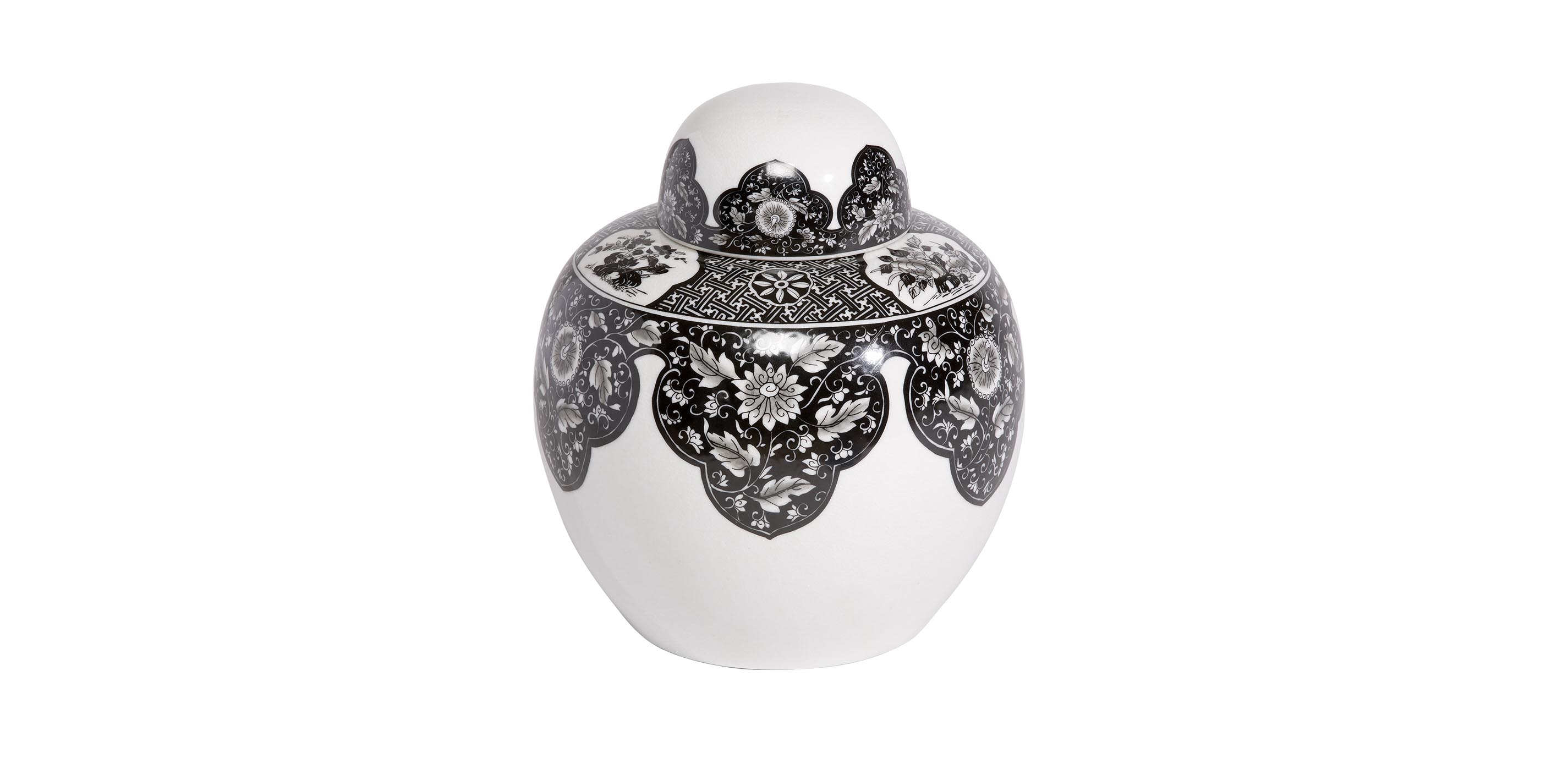 Round Lidded Jar Bottles & Jars Ethan Allen