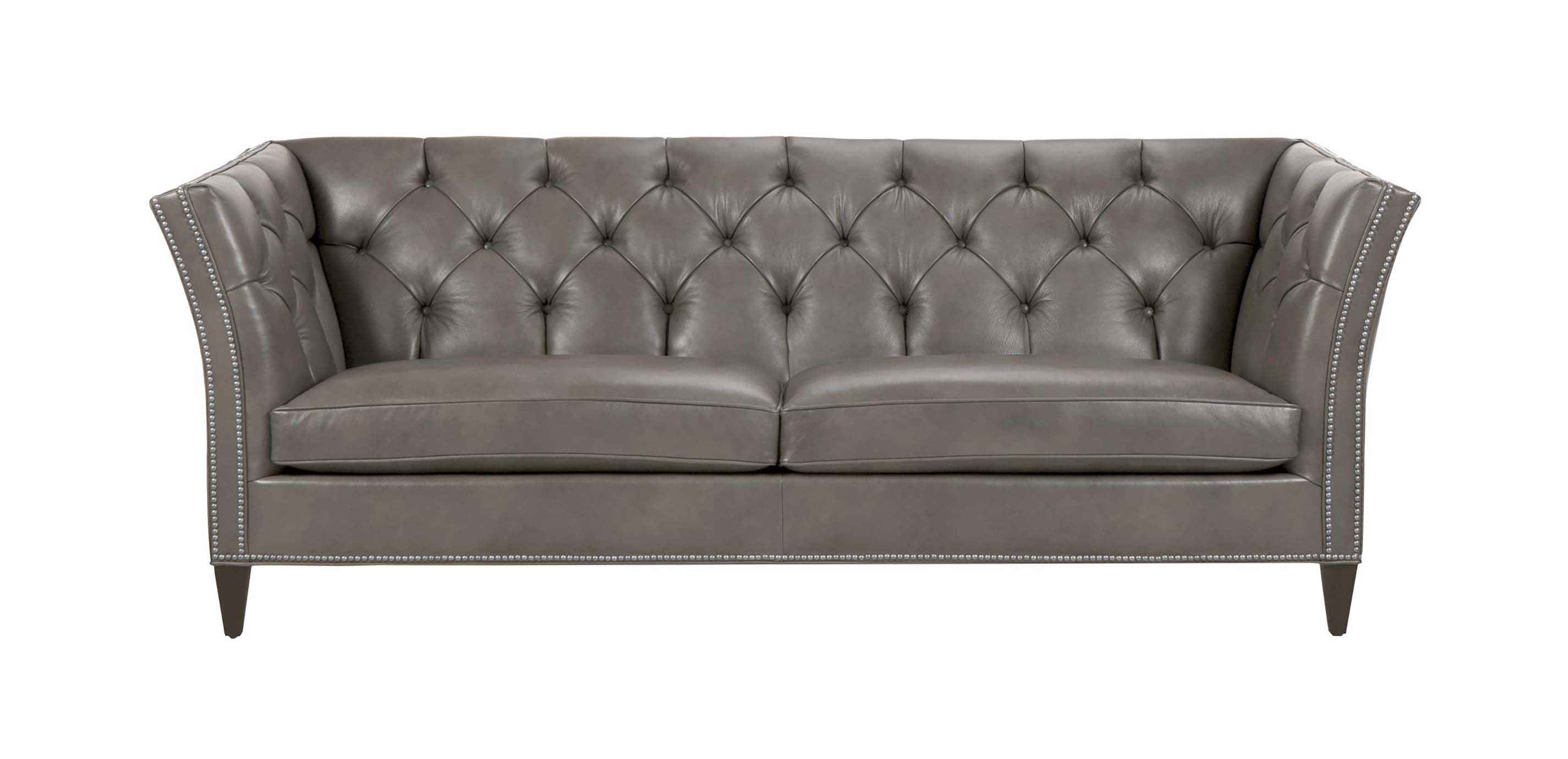 Shelton Leather Sofa, Quick Ship Sofas & Loveseats Ethan Allen
