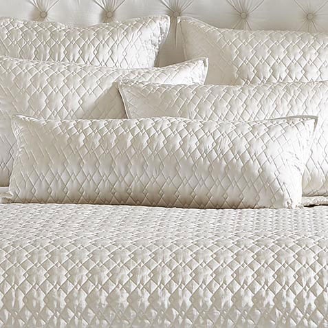 Salena Marquise Quilted Lumbar Pillow 14" x 36" Product Thumbnail Salena Marquise Quilted Lumbar Pillow 14" x 36" Product Thumbnail