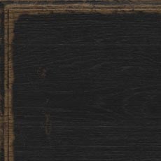 Rustic Black (608): Black paint, highly distressed, low sheen. swatch Wayfarer Library Table