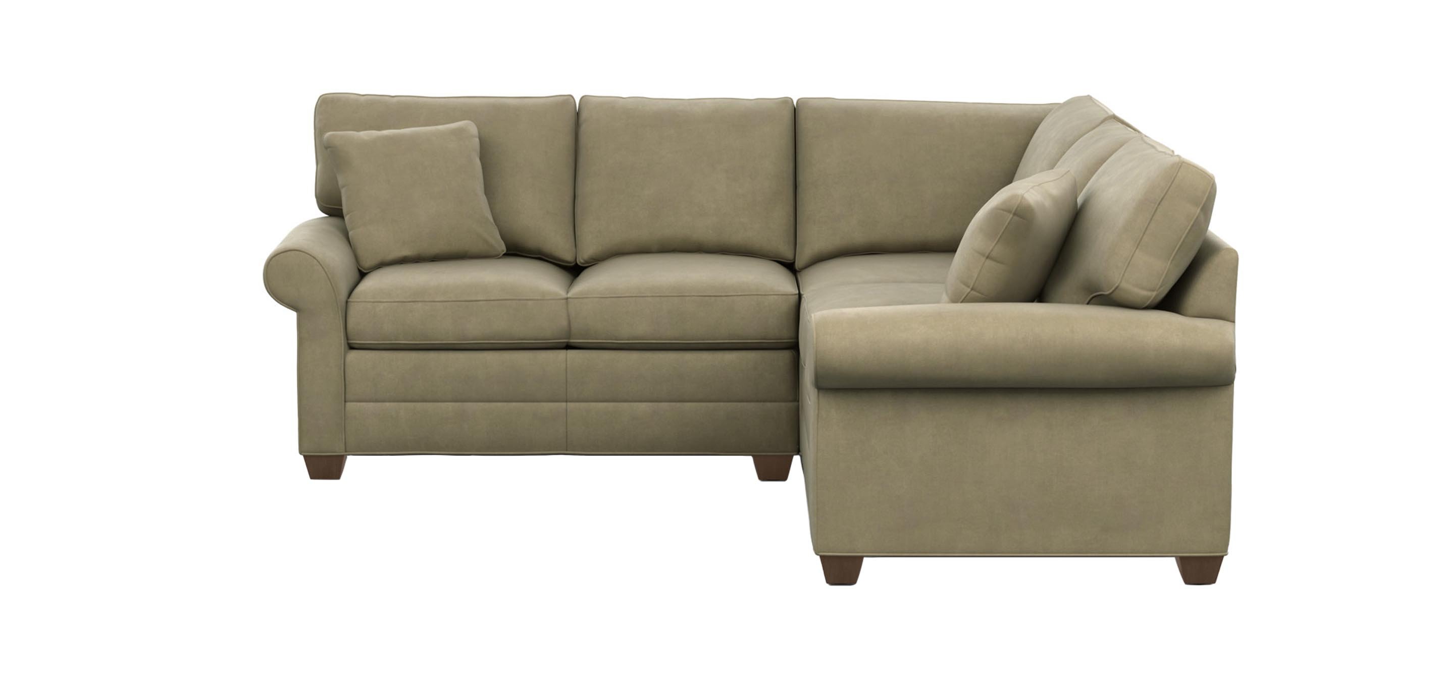 Skirted sectional sofa discount