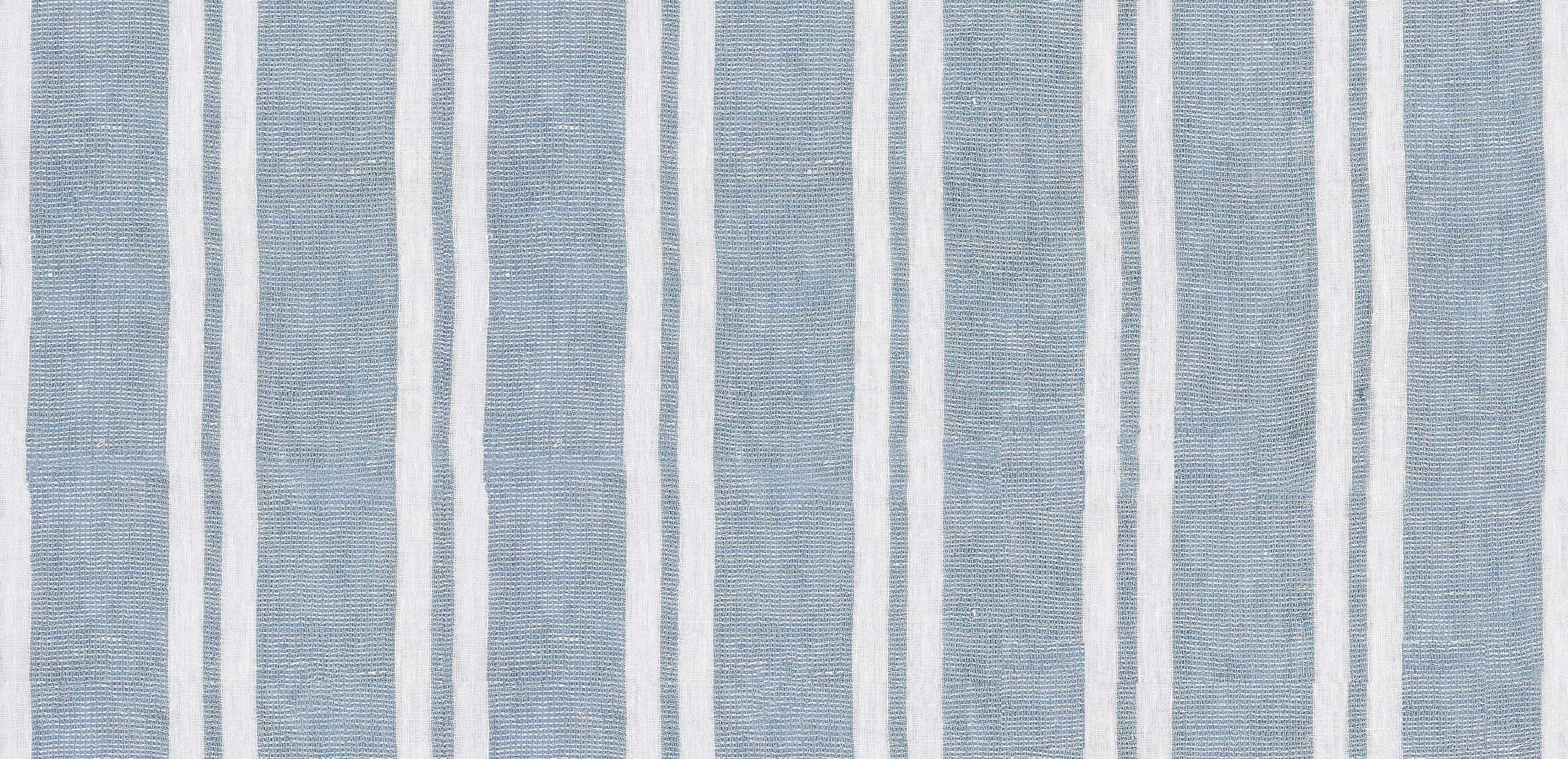 Cabana Stripe Linen Fabric, Ivory/Grey Blue/Sky Fabric | Ethan Allen Cabana Stripe Linen Fabric, Ivory/Grey Blue/Sky Fabric | Ethan Allen