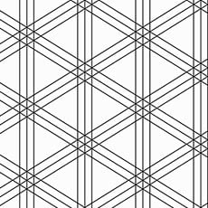 White/Black swatch Ray Wallpaper