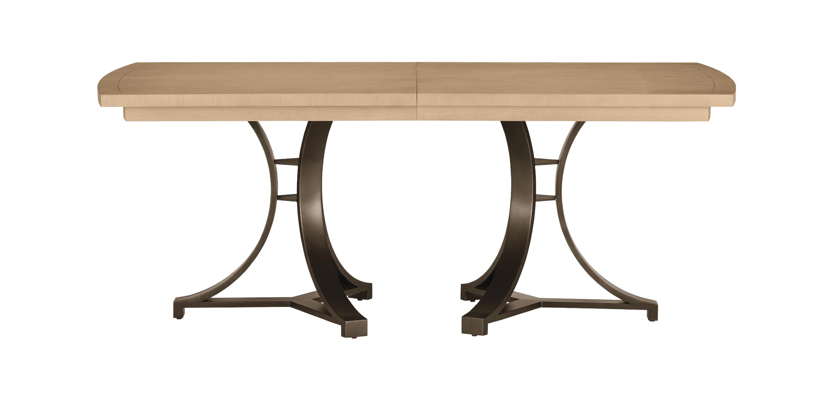 Evansview Extension Dining Table, Metal Pedestal | Ethan Allen