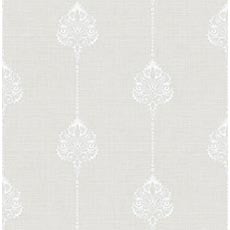 Gray swatch Gracie Wallpaper