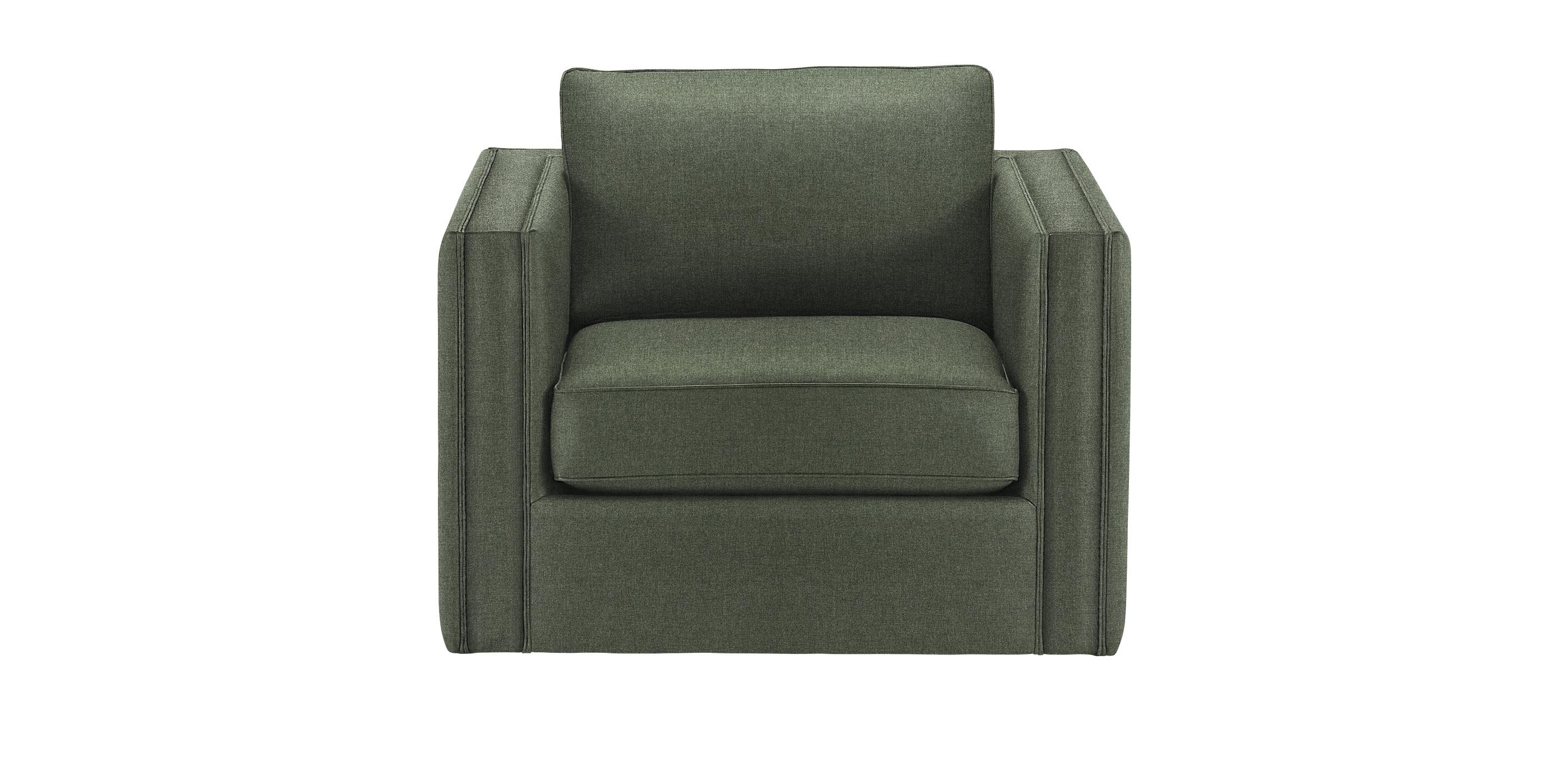 Presley Swivel Chair in Green 42