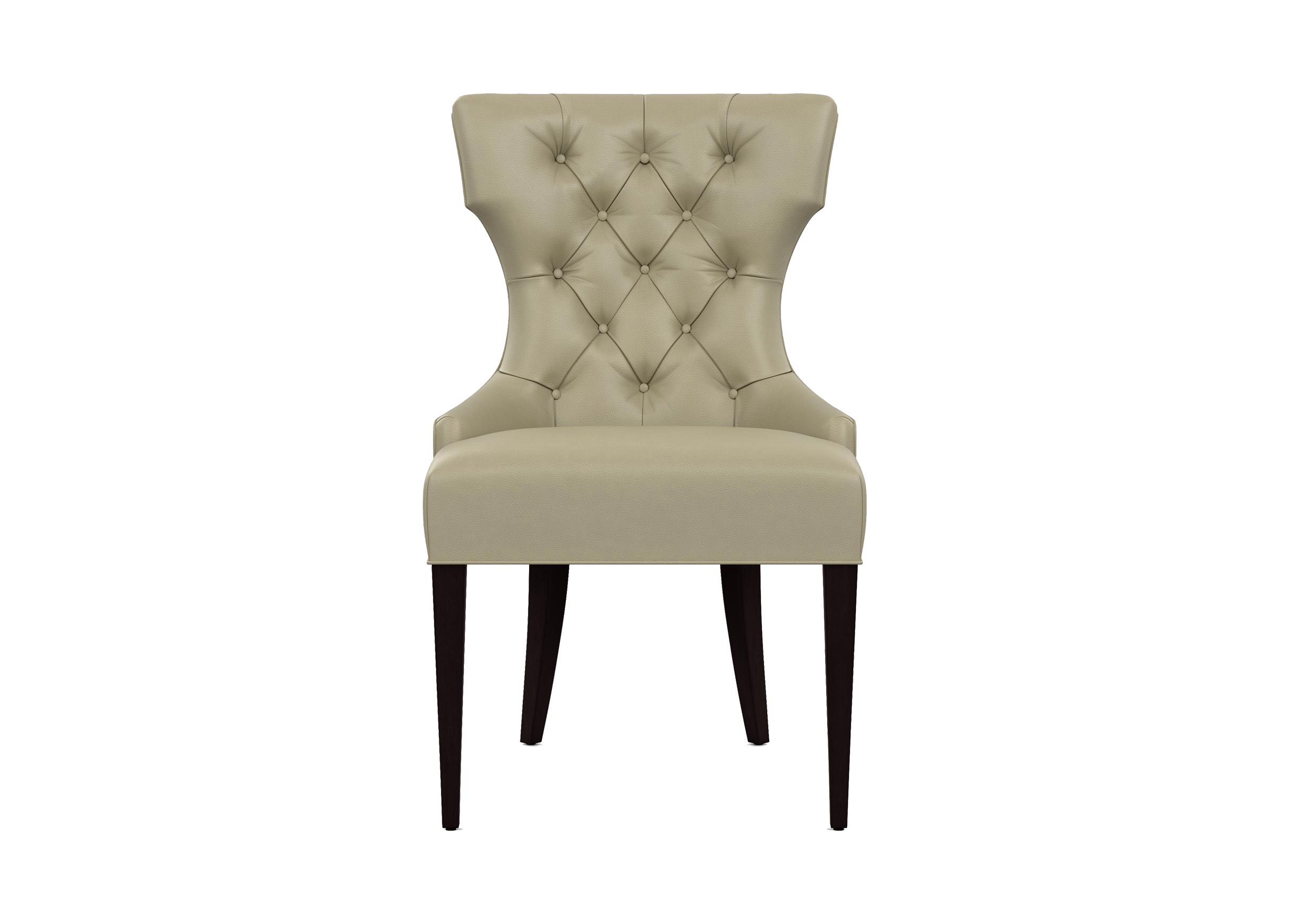 Claudia Leather Dining Chair Arm & Host Chairs Ethan Allen