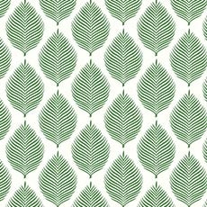 Green/White swatch Jaipur Block-Print Wallpaper