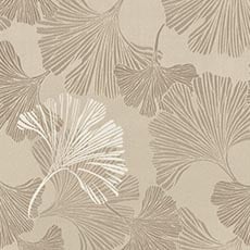 Gingko Pearl (62938): elegant woven pattern swatch Gingko Pearl Fabric