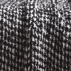 Black and white swatch Mesa Bouclé Throw