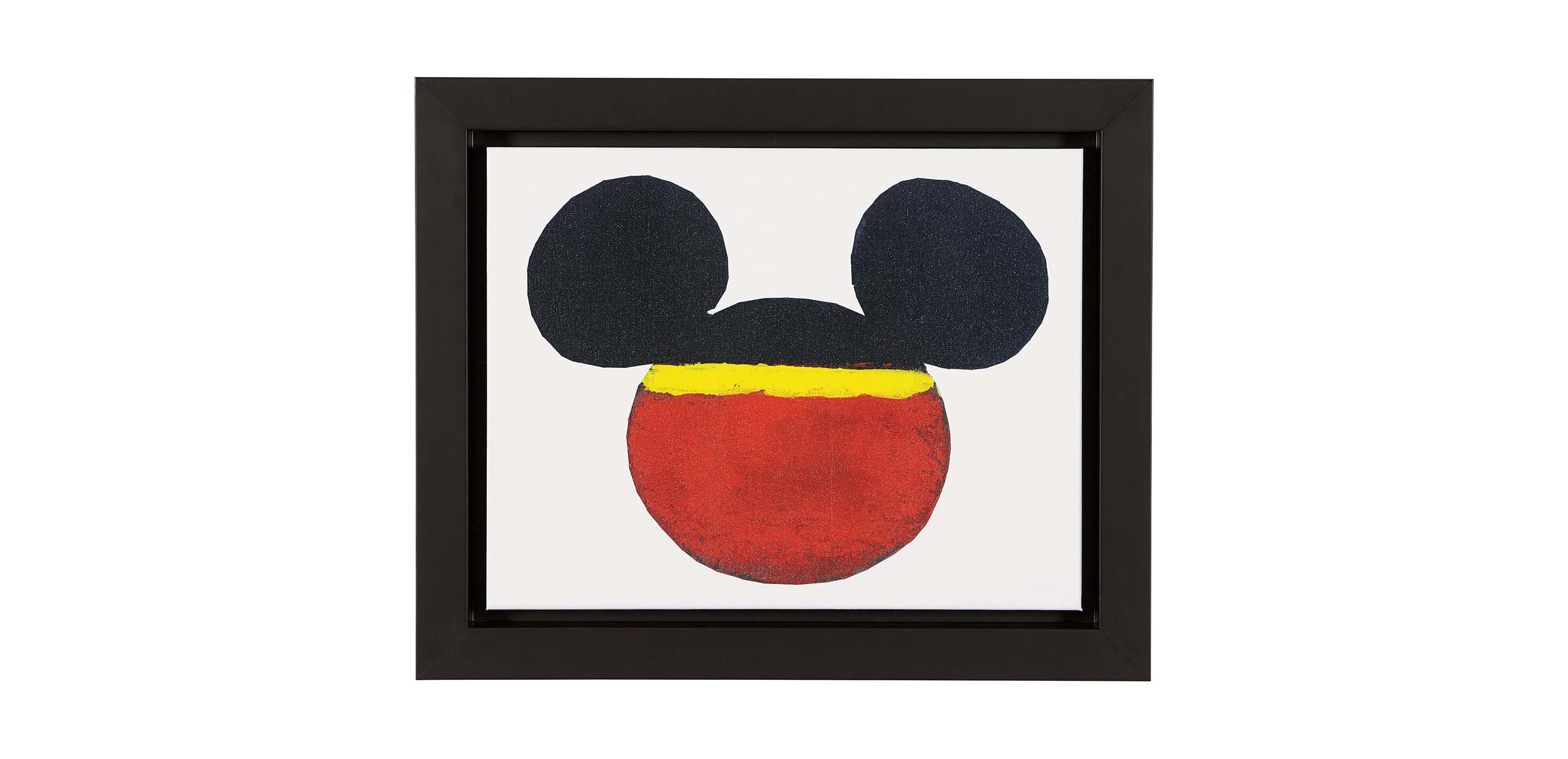 Color Block Mickey | art