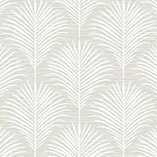Taupe swatch Leafy Wallpaper