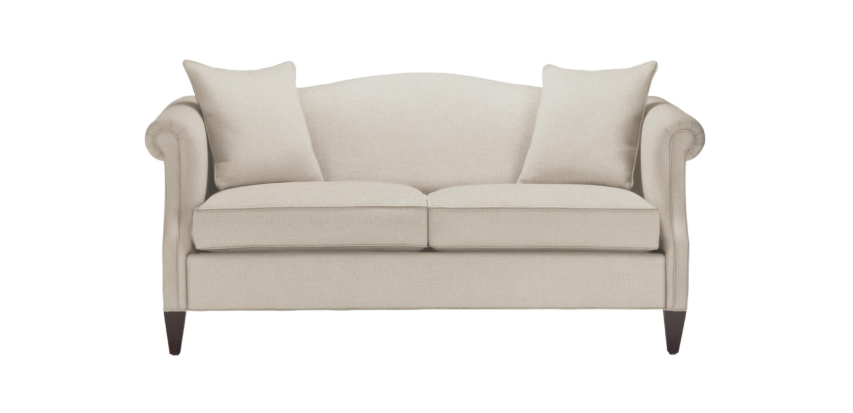 Hutton Camelback Sofa with Roll Panel Arms | Ethan Allen