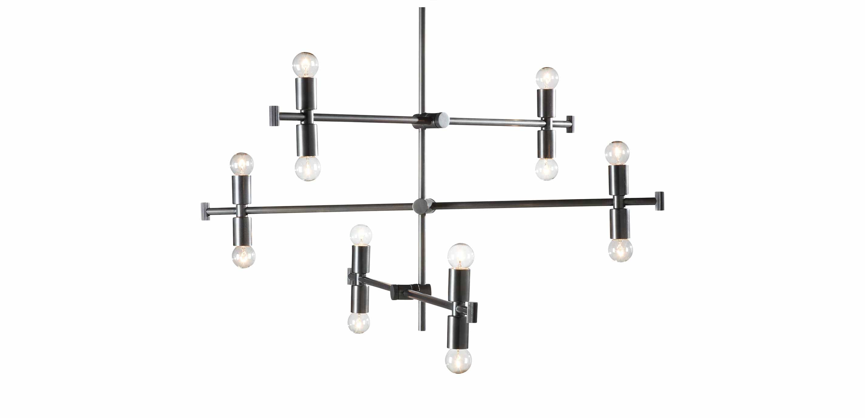 Cullen Industrial Farmhouse Chandelier | 12-Light | Ethan Allen