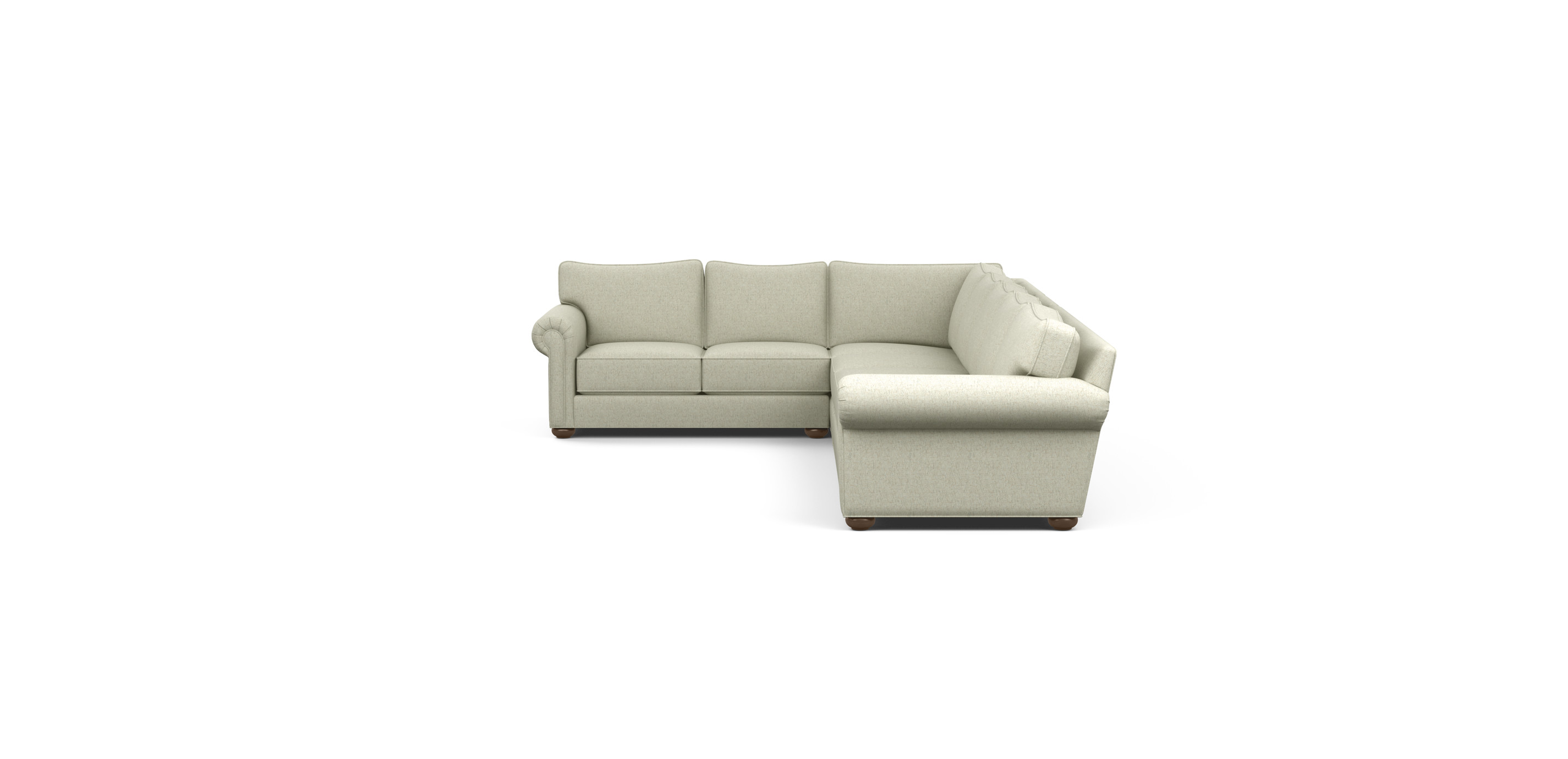 Richmond Four-Piece Sectional with Three Seat Sofa | Ethan Allen