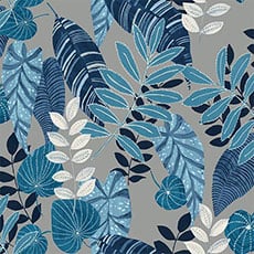 Blue/Silver swatch Frankie Wallpaper