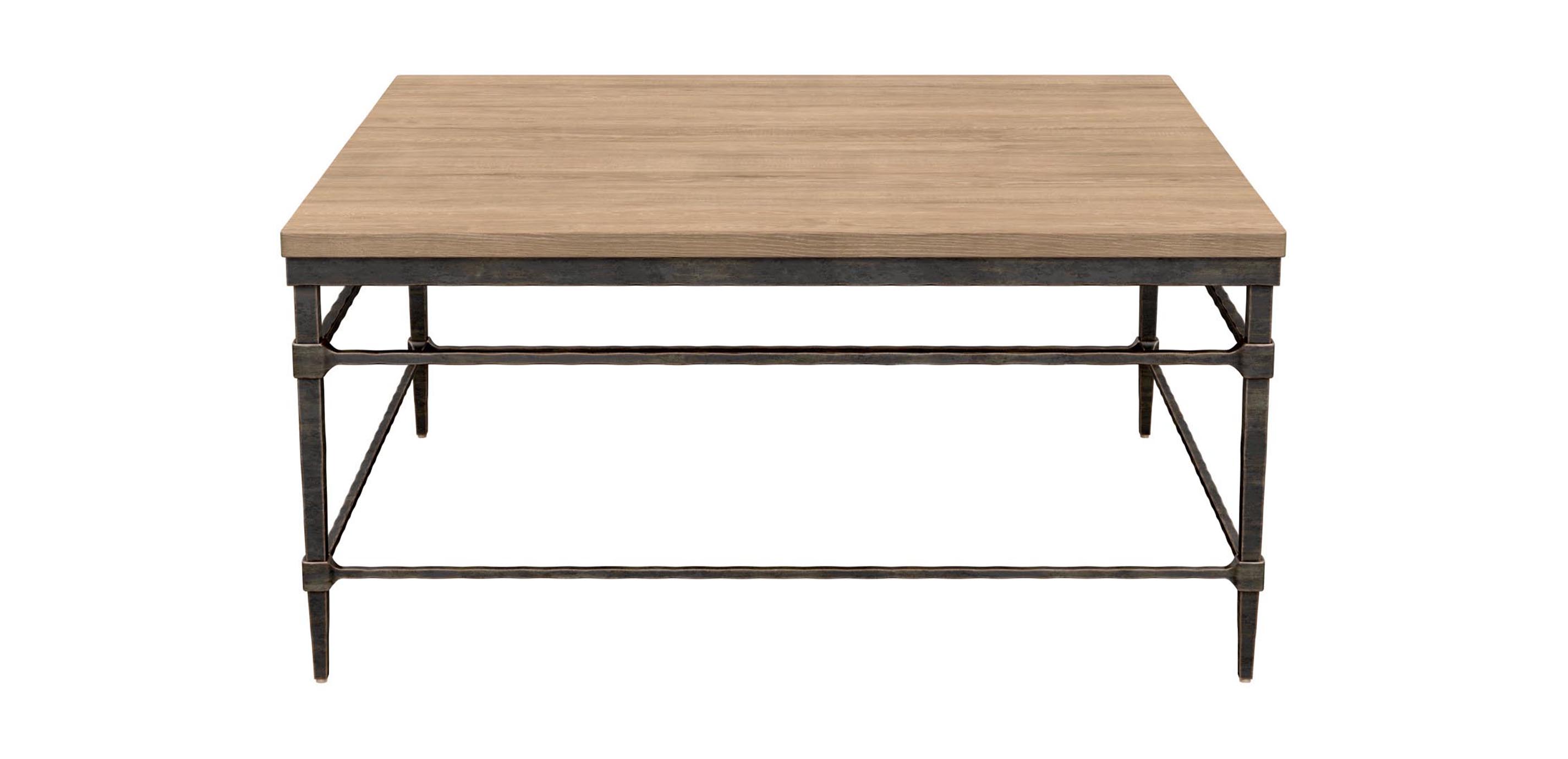 Vida Square WoodTop Coffee Table Coffee Tables Ethan Allen