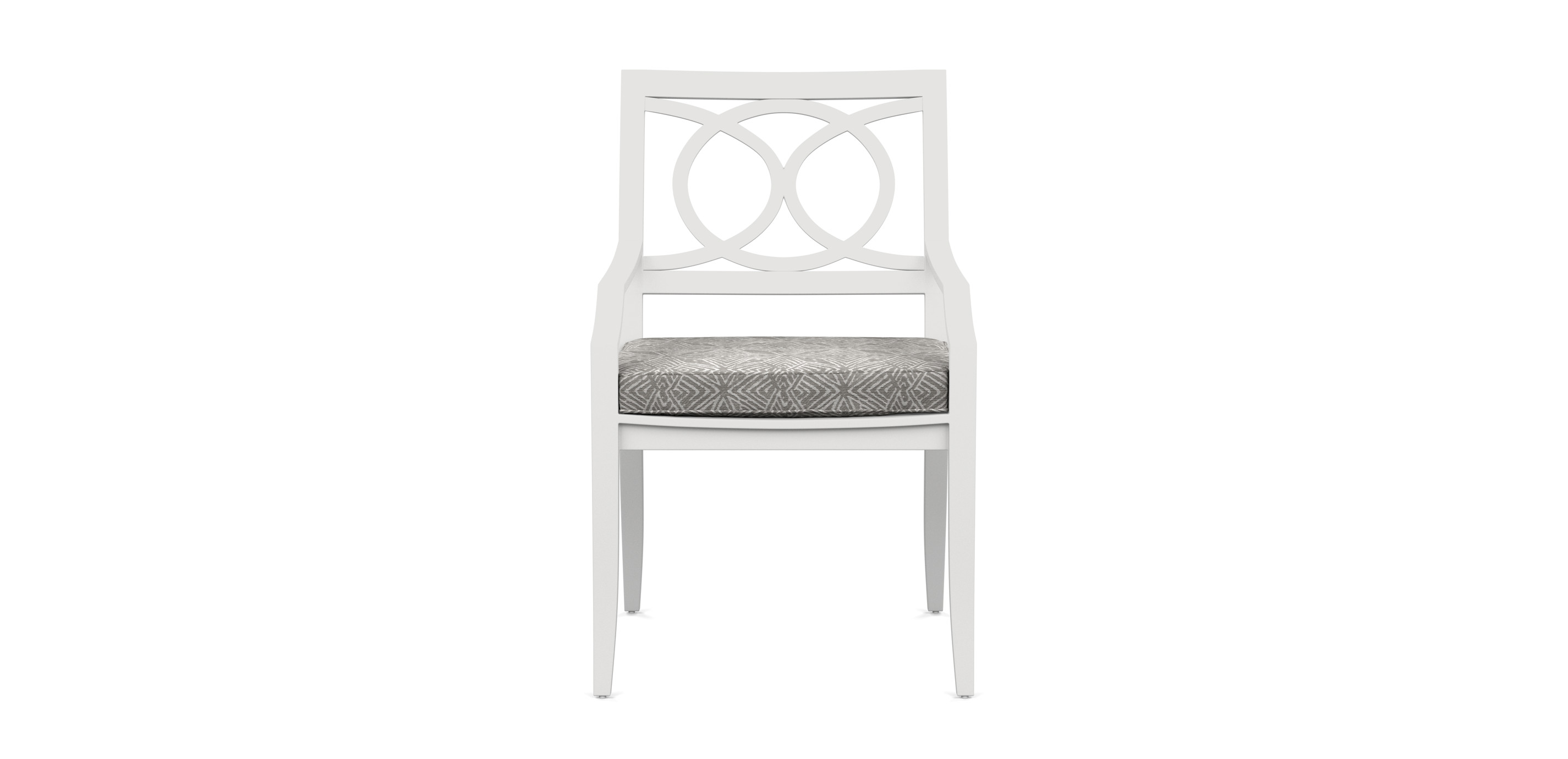 Nod Hill Aluminum Outdoor Dining Armchair Ethan Allen