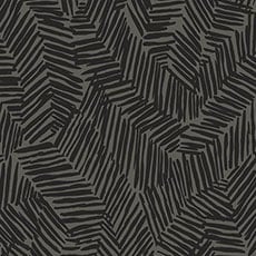 Silver/Black swatch Lush Wallpaper