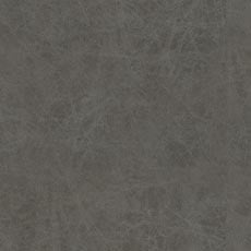 Corona Charcoal (V0154): matte faux leather solid swatch Corona Persimmon Fabric