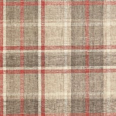 Persimmon swatch Glenvyl Plaid Rug