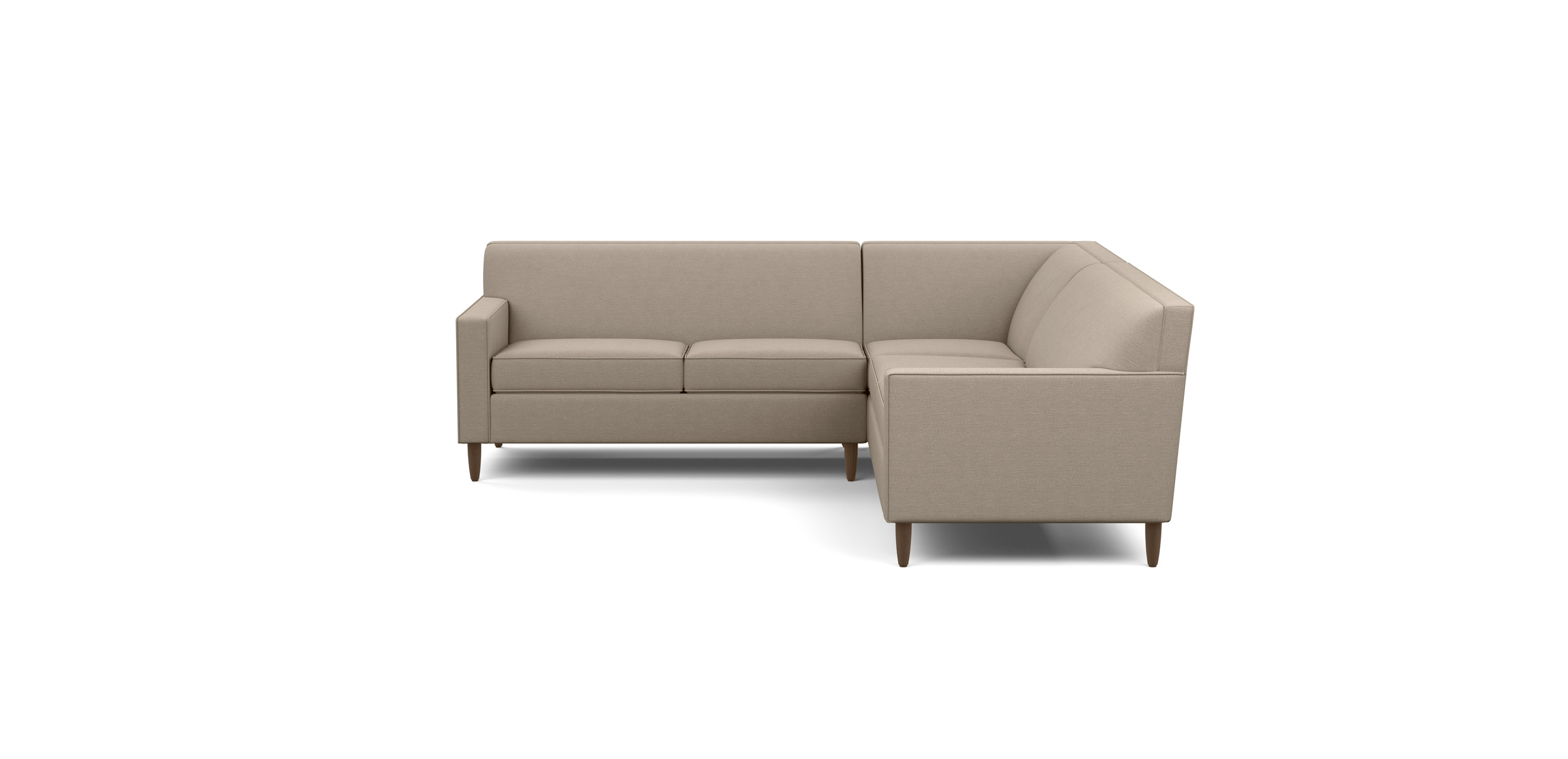 Marcus Three Piece Sectional Ethan Allen