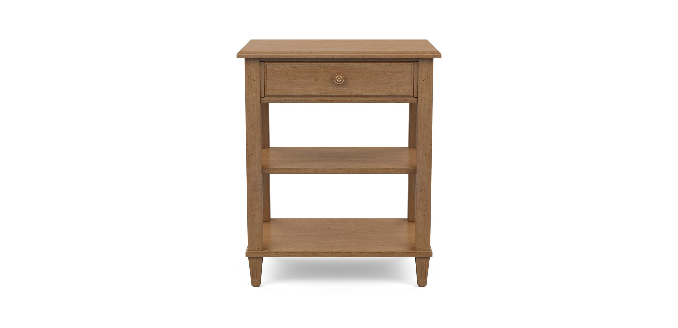 Colin Night Table | Ethan Allen Maple Nightstand | Ethan Allen