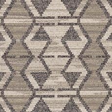 Navin Charcoal (29654): chunky woven global swatch Navin Straw Fabric