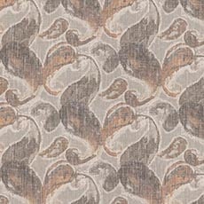 Lanka Sienna (53979): large scale woven pattern swatch Lanka Sienna Fabric