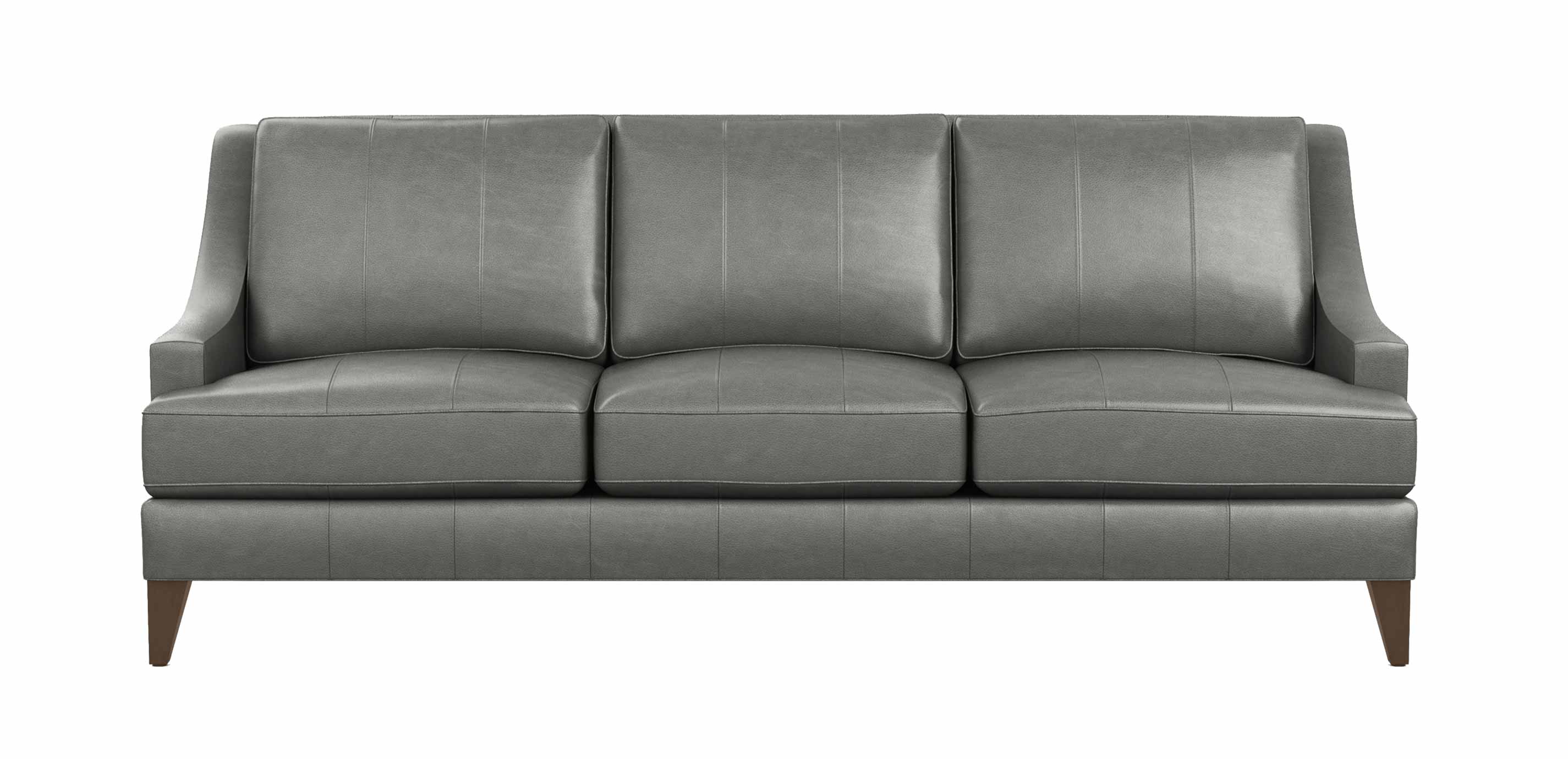 Emerson Leather Sofa, Quick Ship Sofas & Loveseats Ethan Allen
