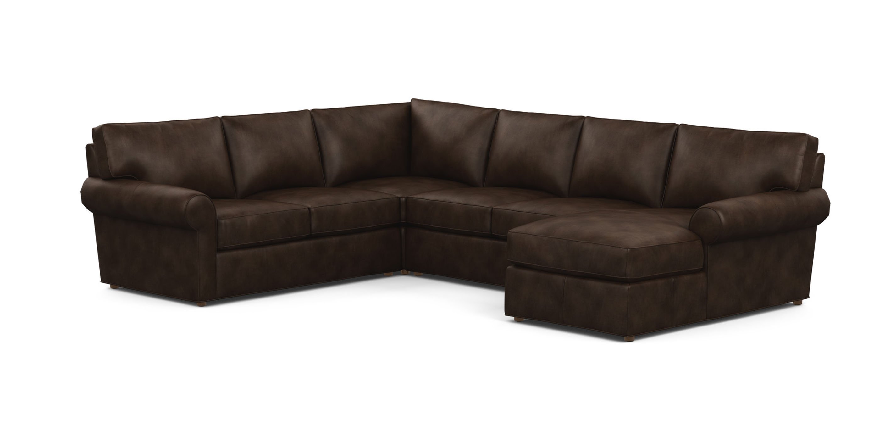 Ethan Allen Leather Sofa With Chaise Matttroy