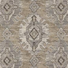 Sierra Mushroom (45651): chunky chenille medallion swatch Sierra Bayleaf Fabric