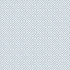 Blue swatch Darcy Maze Wallpaper