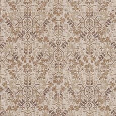 Adana Birch (30370): global woven medallion swatch Adana Linen Fabric By the Yard