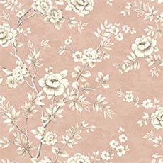 Pink swatch Riley Chinoiserie Wallpaper